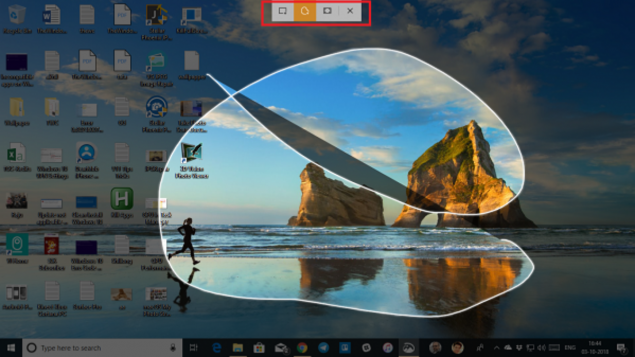 Ứng dụng Snip & Sketch trên Windows 10